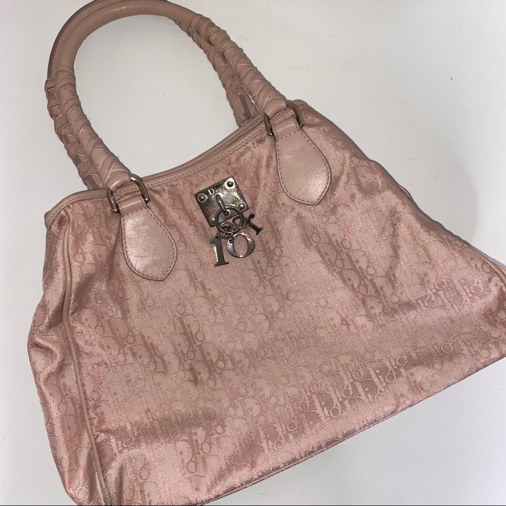 Christian Dior pink handbag